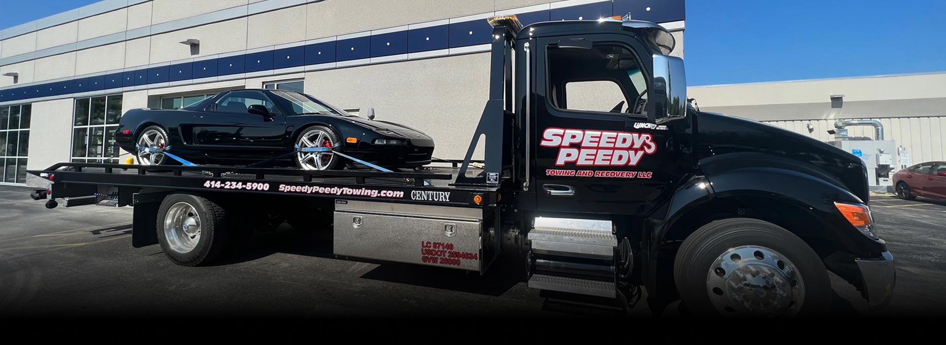 exotic car towing new berlin