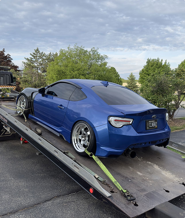 call to tow a truck